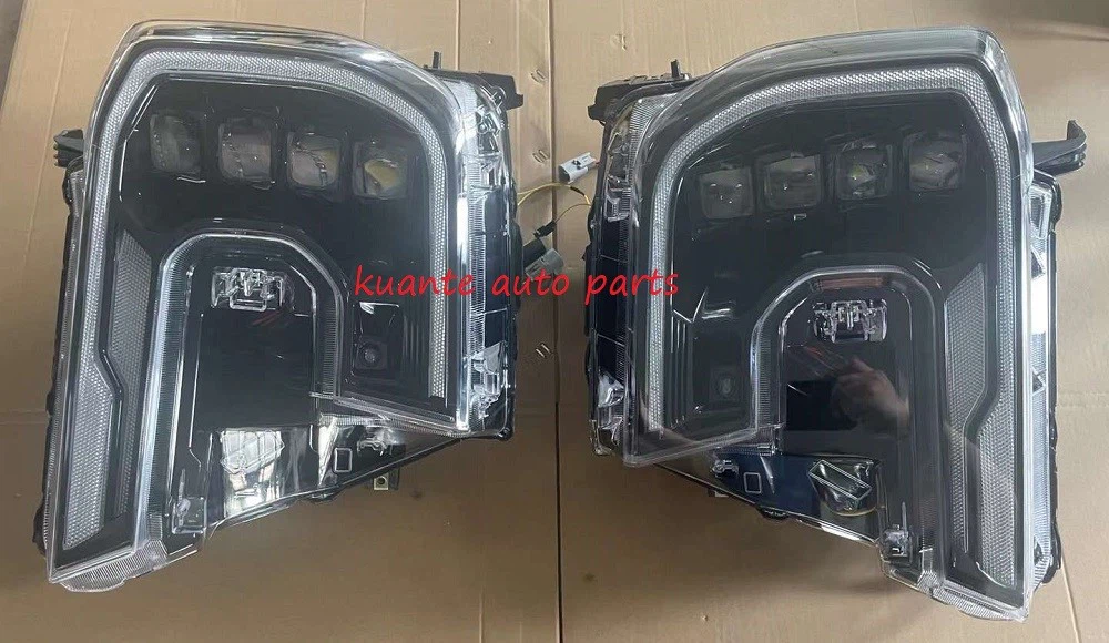 Ford Ranger T9 4 lights LED head lights for wholesales Ford Ranger T9 4 lights LED head lights for wholesales