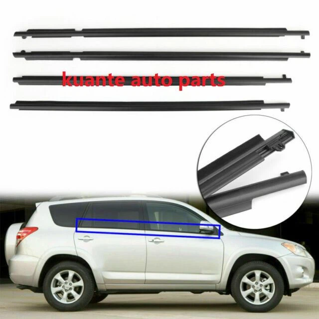 Corrente da janela externa Wipe Wipe Weatherstrip para Rav 4 2014