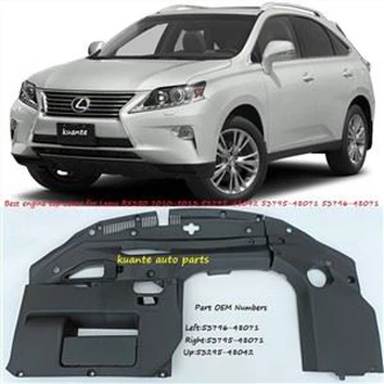 Tampa superior do motor para Lexus RX350 2010-2015 53295-48042 53796-48071 53795-48071