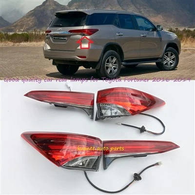 Luzes traseiras para Toyota Fortuner 2014-2019