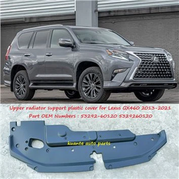 Vedação de suporte do radiador superior para Lexus GX460 GX400 2013-2021 53292-60120